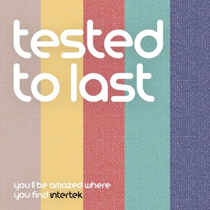 Multio-colored stripes of faded fabric